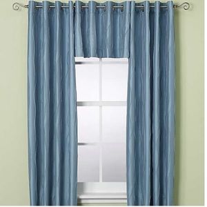 ***SOLD*** (4) 108” curtain panels